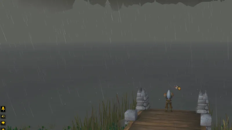 ou sous la pluie : parfait pour une session courte.